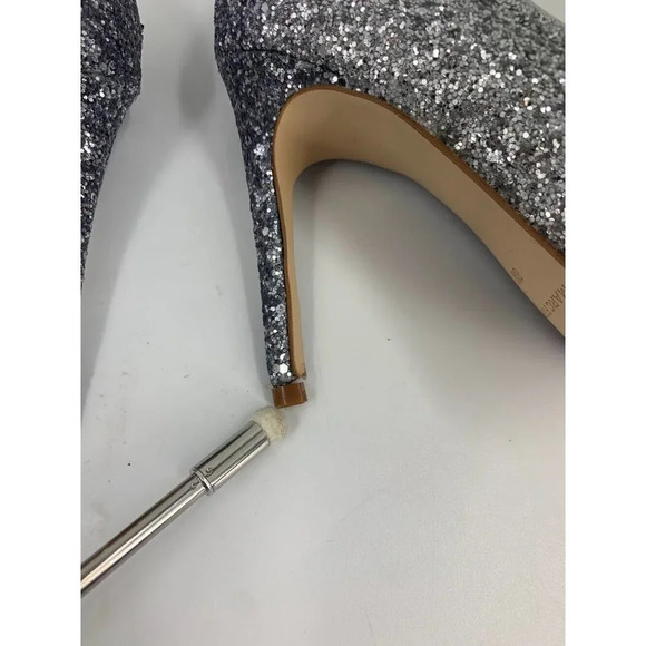 Marc Fisher Women's Garicky Pink Silver Ombre Glitter Pointed Toe Pump Size 8M - Picture 8 of 16